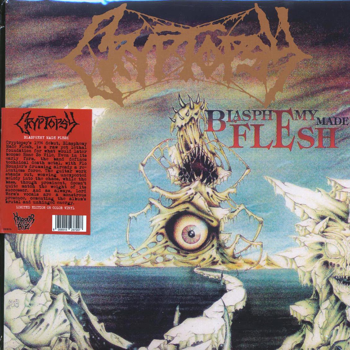 Cryptopsy - Blasphemy Made Flesh (ltd. ed.) (colored vinyl) - Vinyl LP