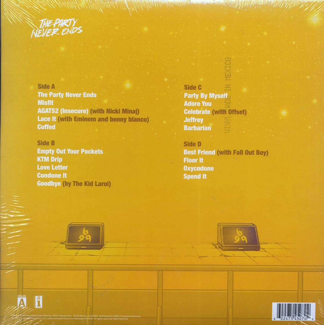 Juice Wrld - The Party Never Ends (2xLP) - Vinyl LP, LP
