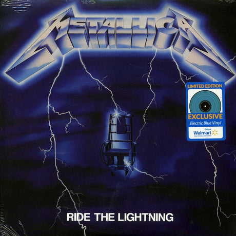 Metallica - Ride The Lightning (ltd. ed.) (180g) (remastered) (blue vinyl) - Vinyl LP, LP