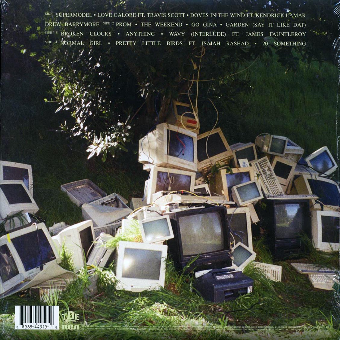 SZA - Ctrl (2xLP) (green vinyl) - Vinyl LP, LP