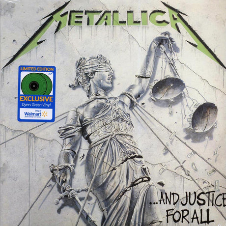 Metallica - And Justice For All (ltd. ed.) (2xLP) (180g) (green vinyl) (remastered) - Vinyl LP, LP