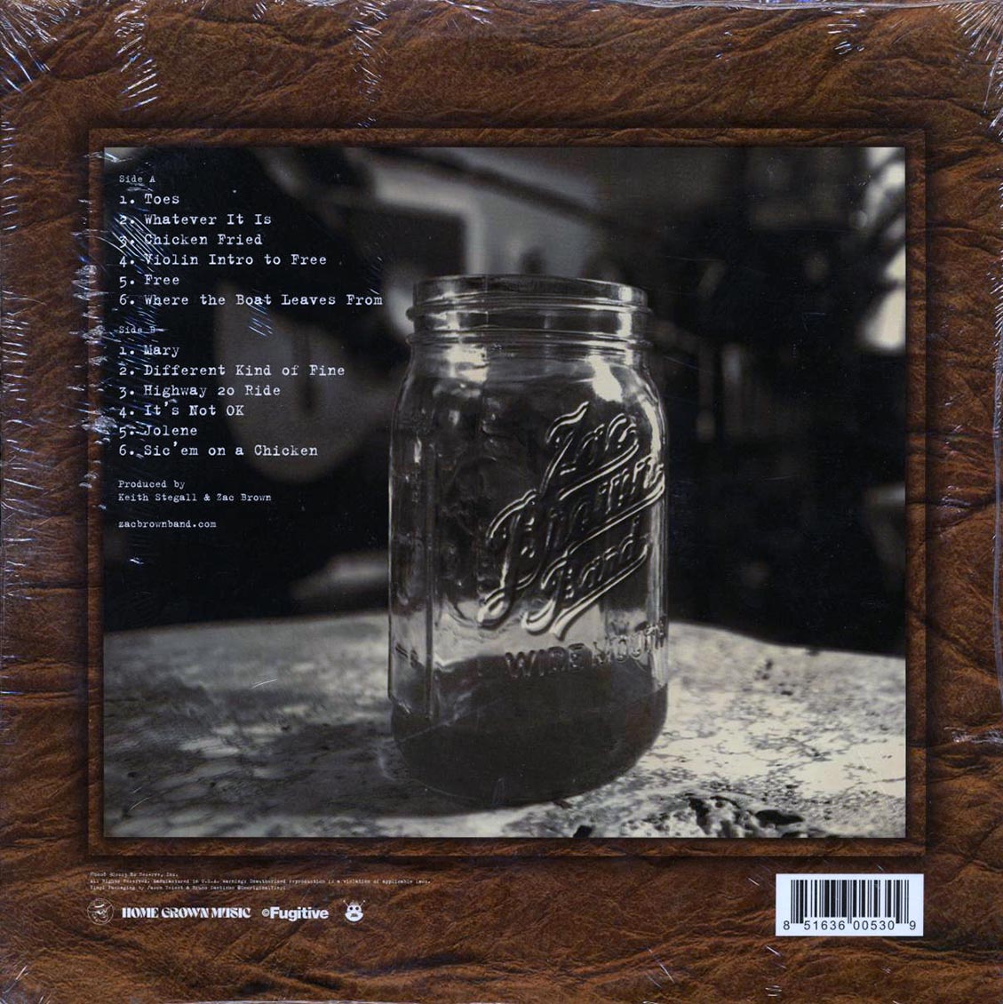 Zac Brown Band - The Foundation (ltd. ed.) (blue vinyl) - Vinyl LP, LP