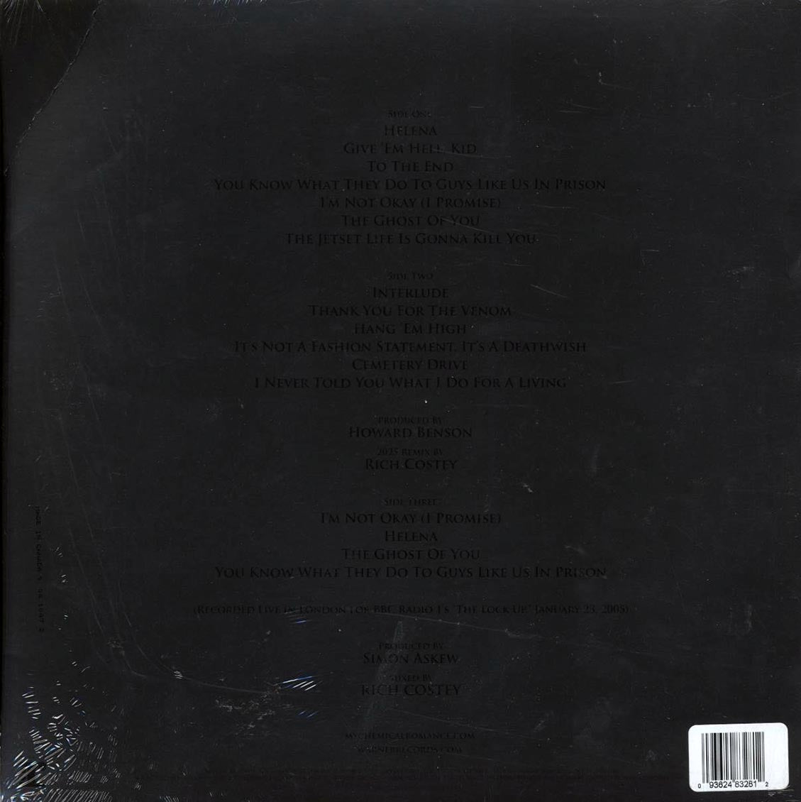 My Chemical Romance - Three Cheers For Sweet Revenge (ltd. ed.) (2xLP) (silver/black vinyl) (deluxe edition) (remastered) - Vinyl LP, LP
