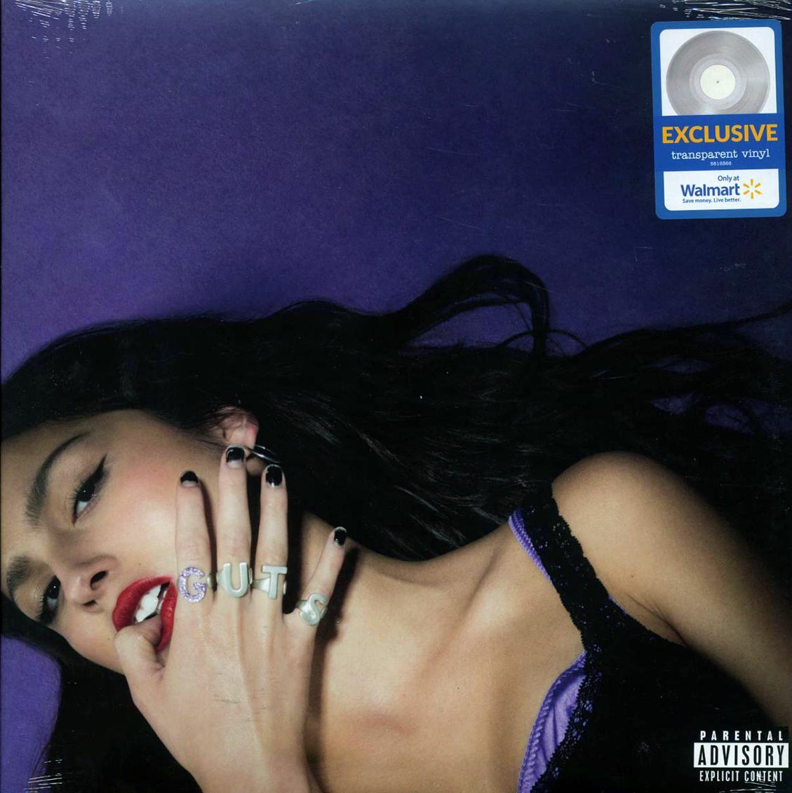 Olivia Rodrigo - Guts (ltd. ed.) (clear vinyl) - Vinyl LP
