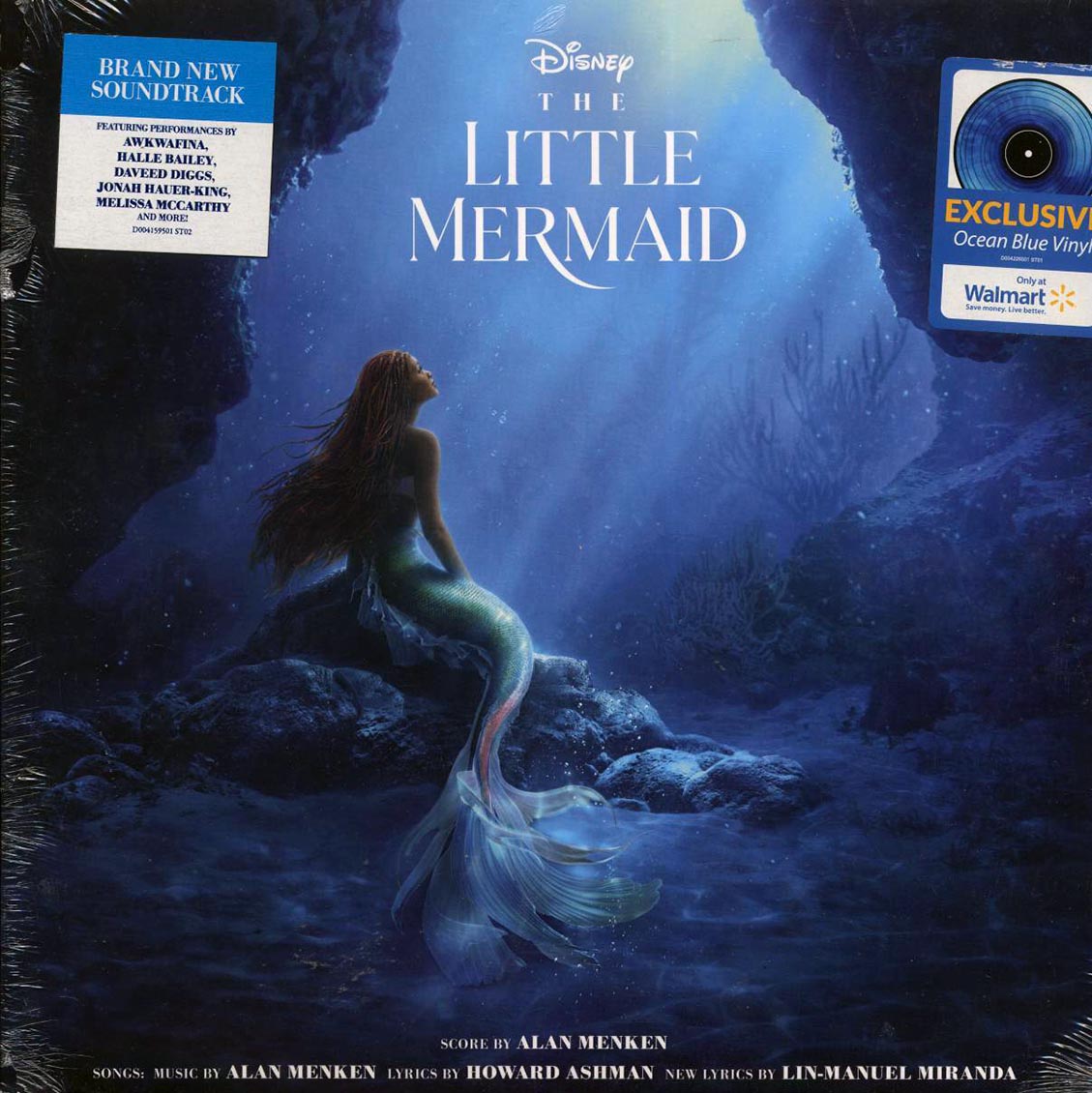 Alan Menken, Halle Bailey, Awkwafina, Daveed Diggs, Etc. - The Little Mermaid (ltd. ed.) (blue vinyl) - Vinyl LP