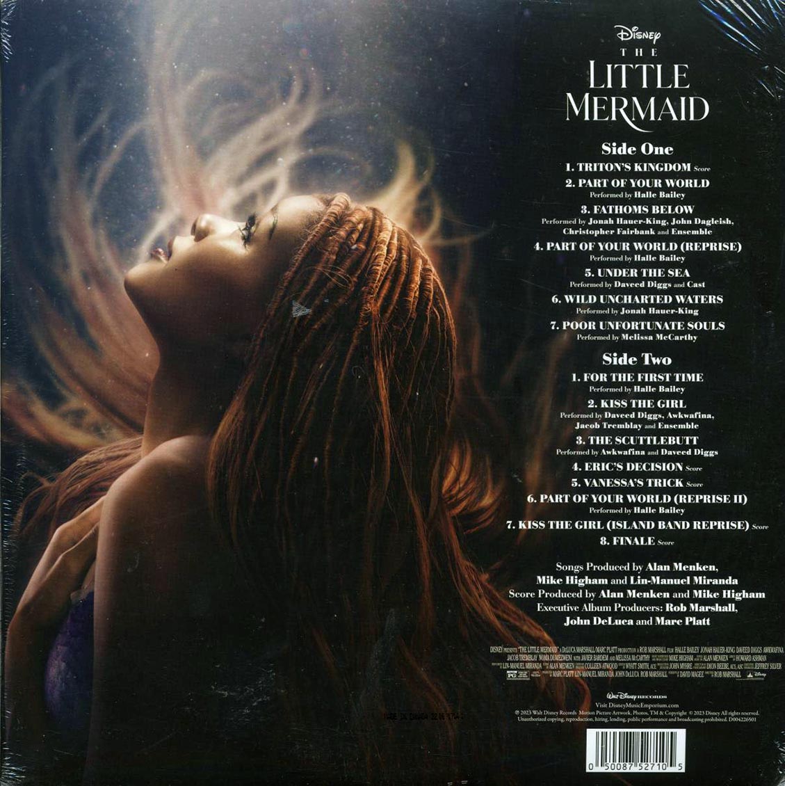Alan Menken, Halle Bailey, Awkwafina, Daveed Diggs, Etc. - The Little Mermaid (ltd. ed.) (blue vinyl) - Vinyl LP, LP