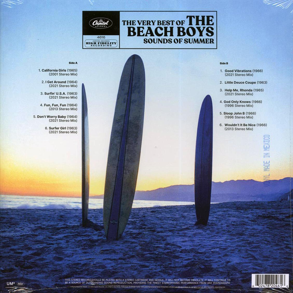 The Beach Boys - The Very Best Of The Beach Boys: Sounds Of Summer (orange vinyl) - Vinyl LP, LP