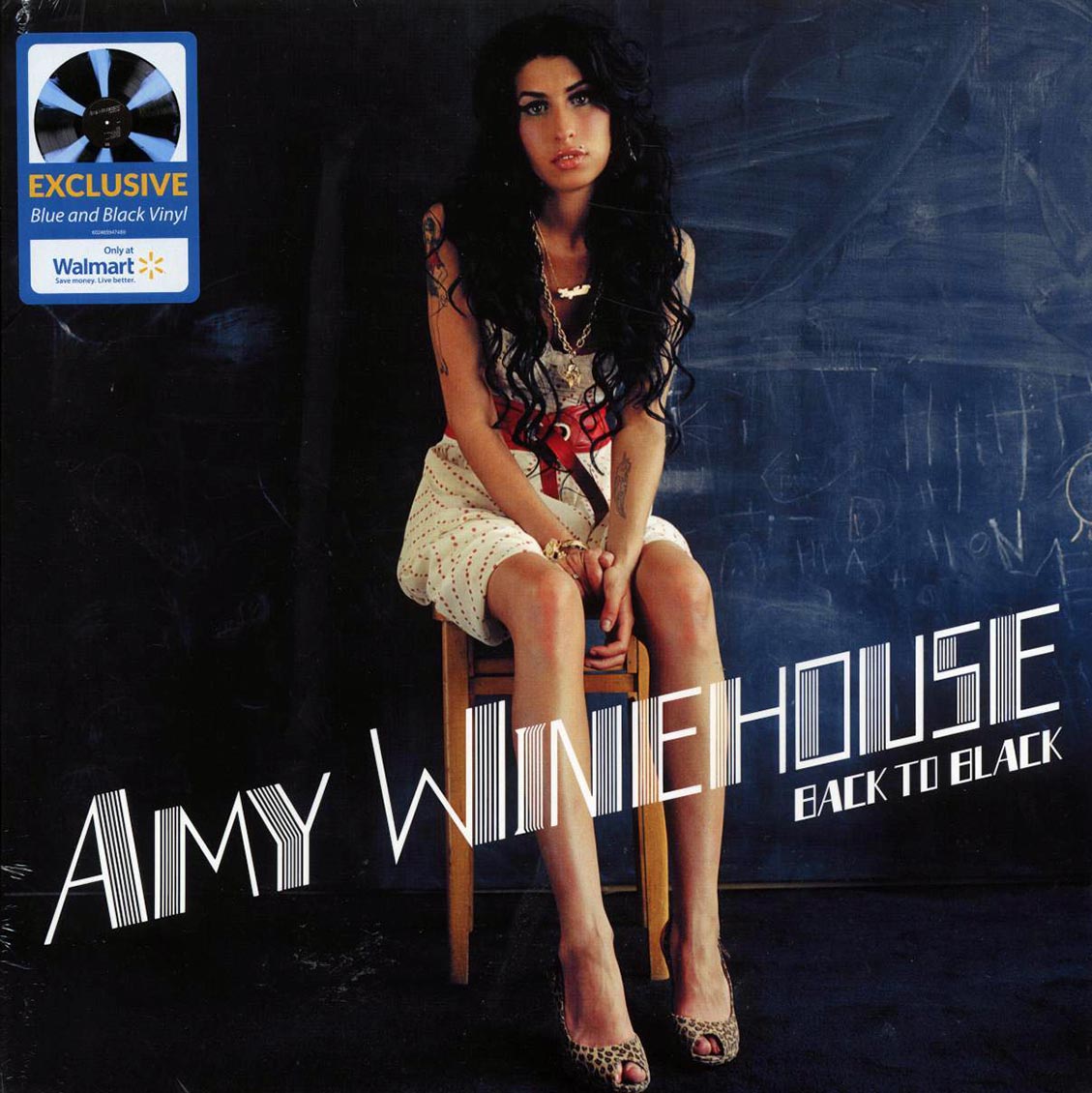 Amy Winehouse - Back To Black (blue/black vinyl) - Vinyl LP