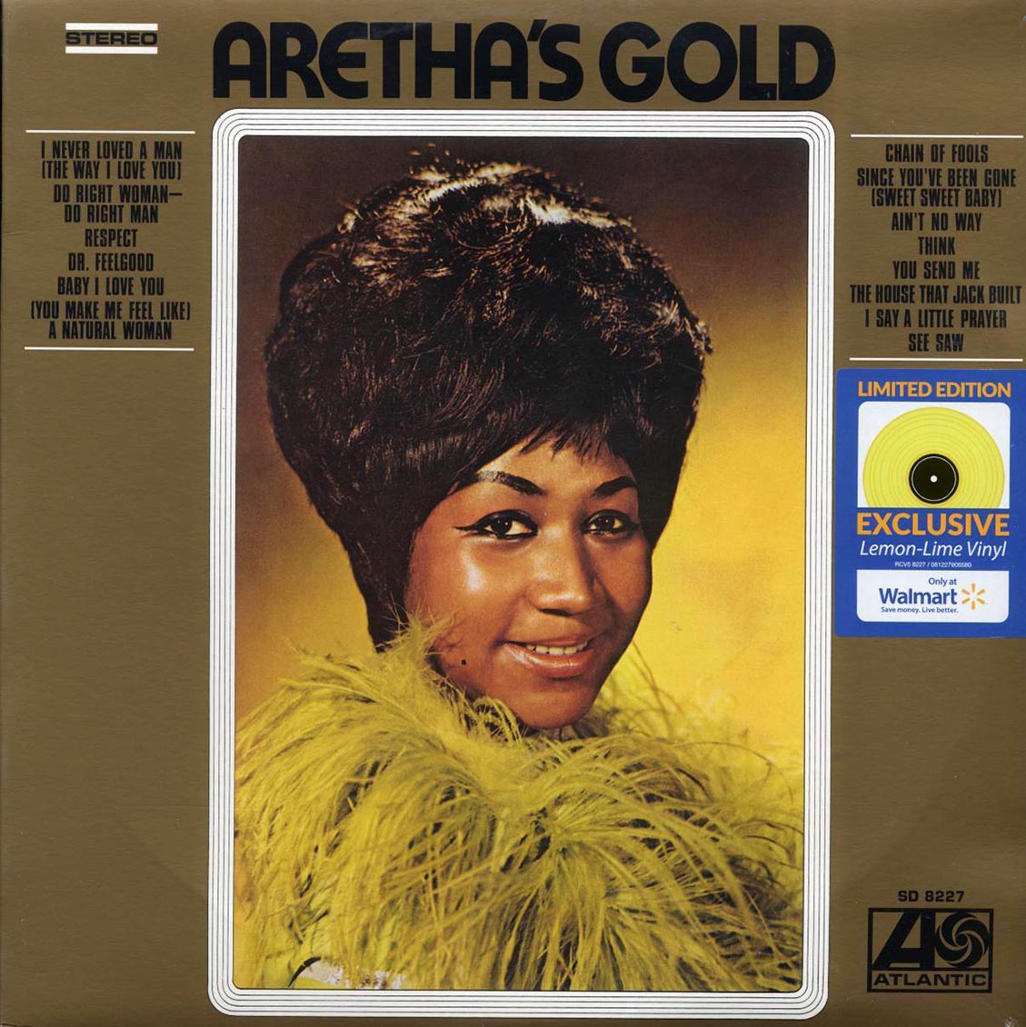 Aretha Franklin - Aretha's Gold (lemon/lime vinyl) - Vinyl LP