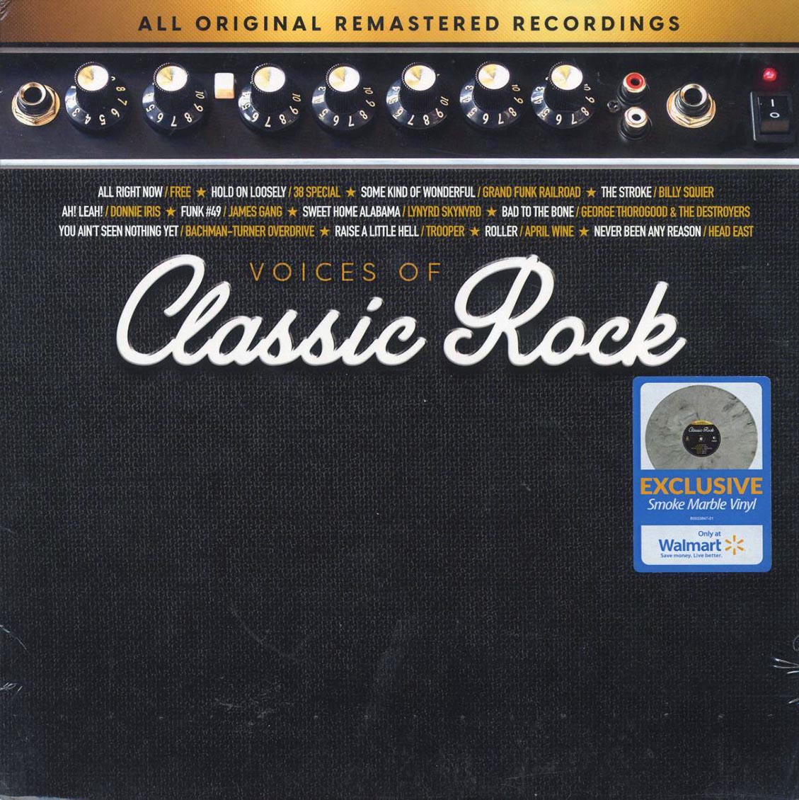 Lynyrd Skynyrd, George Thorogood, James Gang, Etc. - Voices Of Classic Rock (smoke marble vinyl) (remastered) - Vinyl LP