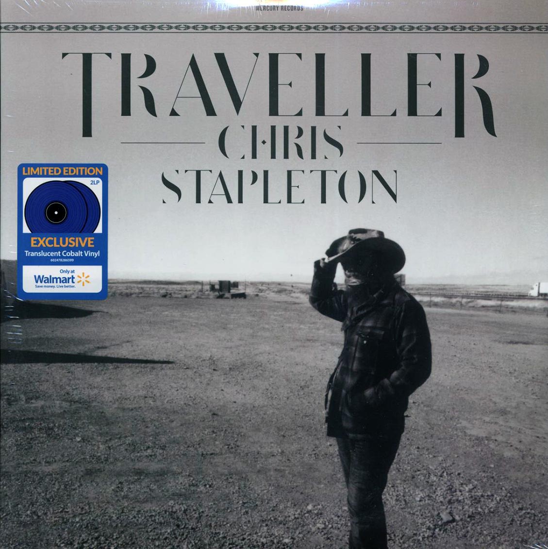 Chris Stapleton - Traveller (2xLP) (cobalt vinyl) - Vinyl LP