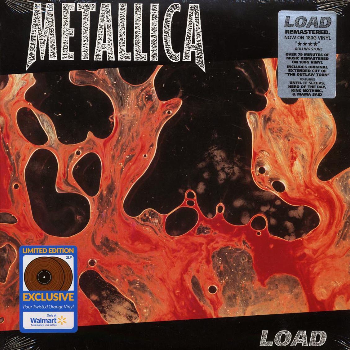 Metallica - Load (ltd. ed.) (2xLP) (180g) (orange vinyl) (remastered) - Vinyl LP