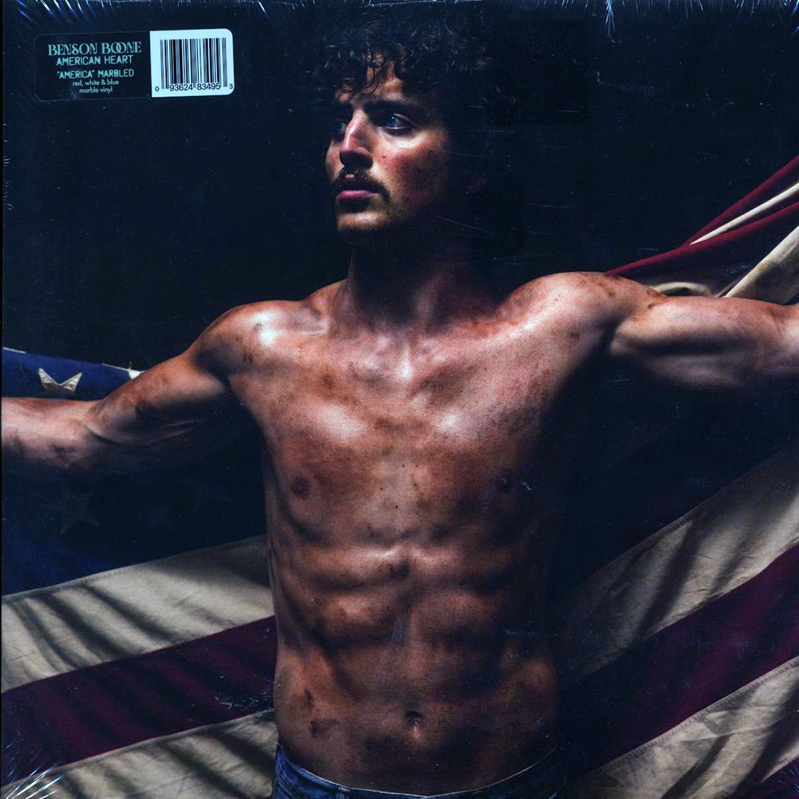Benson Boone - American Heart (red/white/blue splatter vinyl) - Vinyl LP