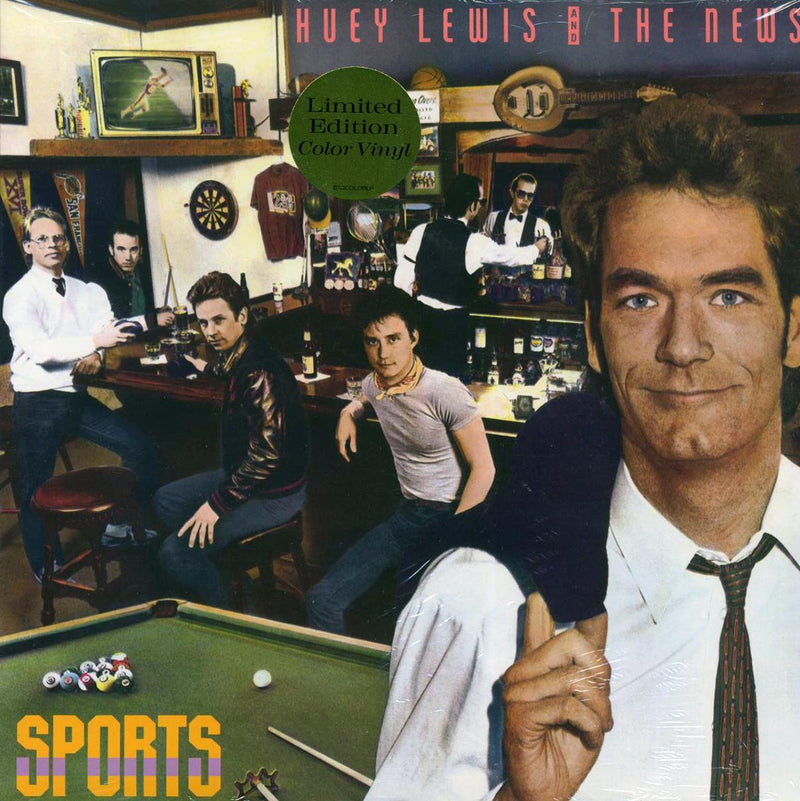 Huey Lewis & The News - Sports (40th Anniv. Ed.) (ltd. ed.) (green vinyl) - Vinyl LP