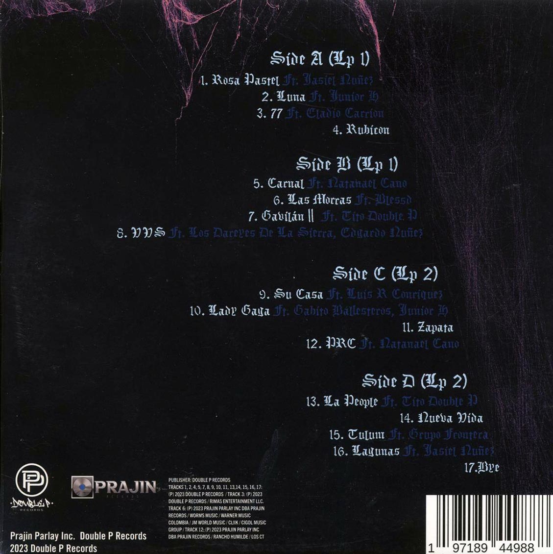 Peso Pluma - Genesis (2xLP) - Vinyl LP, LP