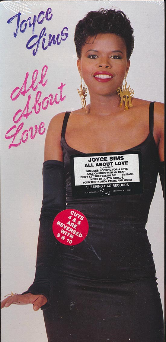 Joyce Sims - All About Love (orig. longbox packaging) - CD