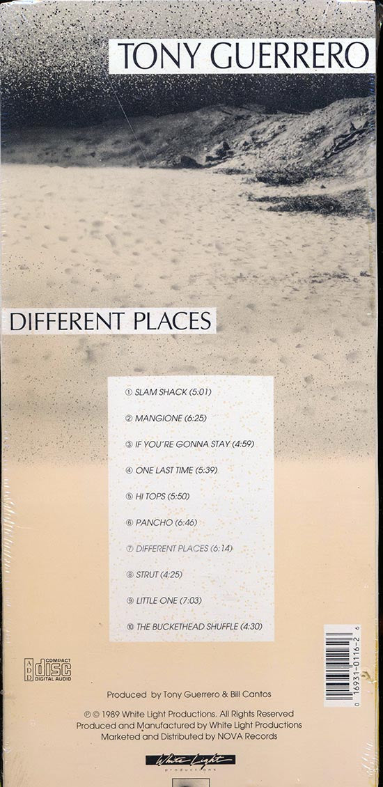 Tony Guerrero - Diffrent Places (orig. longbox packaging) - CD, CD