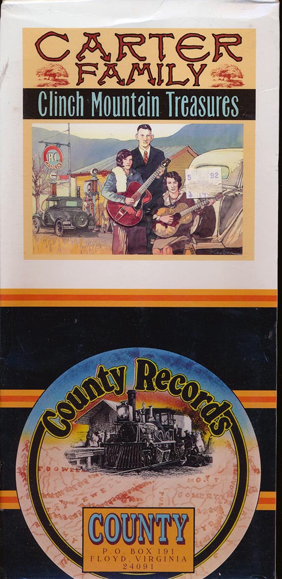 Carter Family - Clinch Mountain Treasures (orig. longbox packaging) - CD