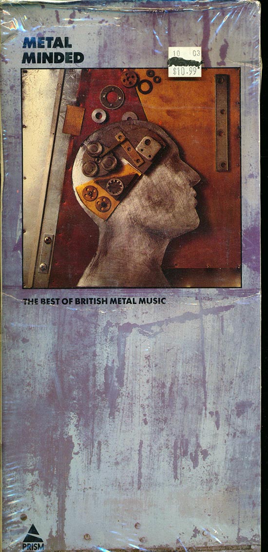 Raven, Steel, Warrior, White Spirit, Dedringer, Persian Risk, Etc. - Metal Minded: The Best Of British Metal Music (orig. longbox packaging) - CD