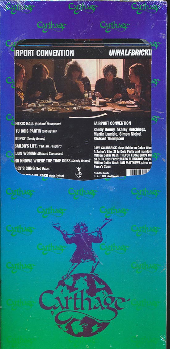 Fairport Convention - Unhalfbricking (orig. longbox packaging) - CD, CD