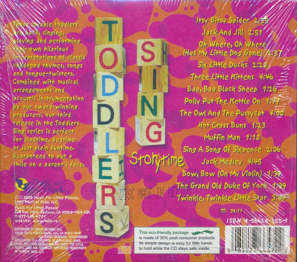 Music For Little People Choir - Toddlers Sing Storytime - CD, CD