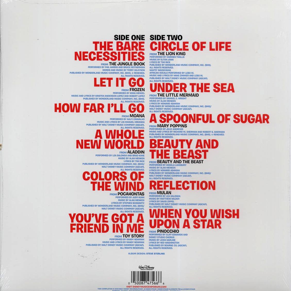 Elton John, Julie Andrews, Cliff Edwards, Etc. - Disney Ultimate Hits (yellow vinyl) - Vinyl LP, LP