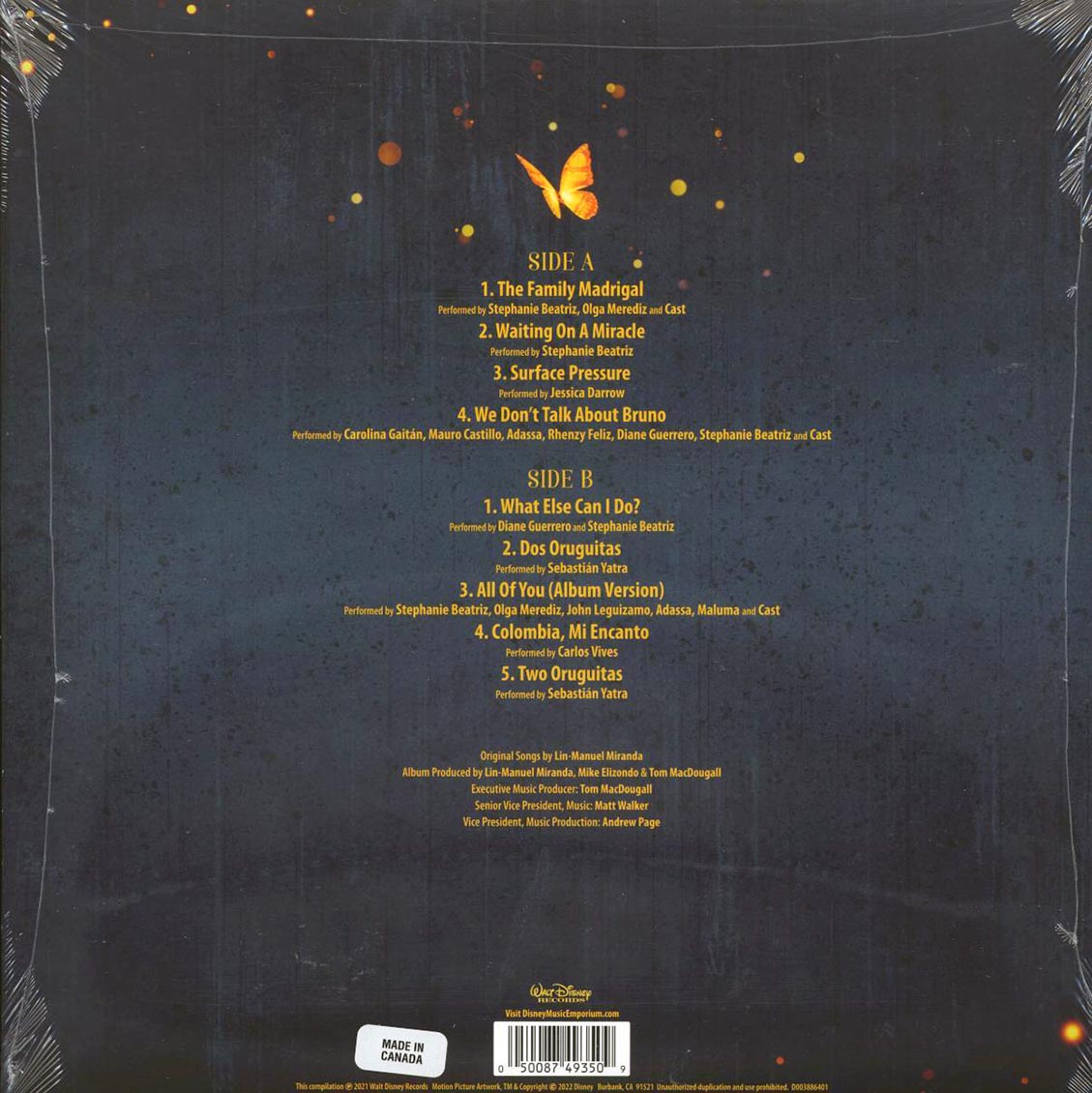 Various - Encanto: Original Songs By Lin-Manuel Miranda (Disney) - Vinyl LP, LP