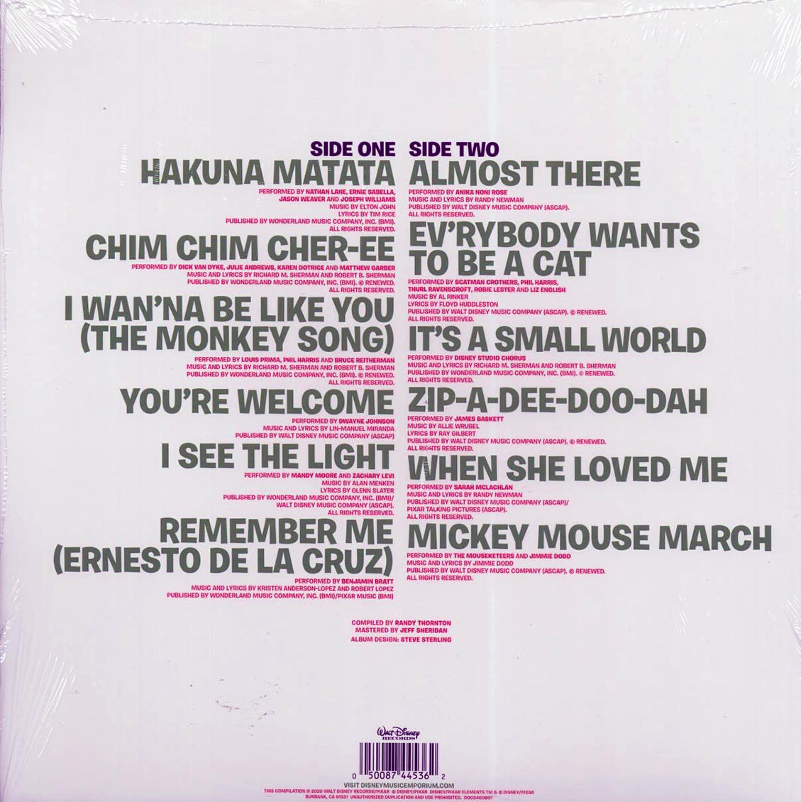 Various - Disney Ultimate Hits Volume 2 - Vinyl LP, LP