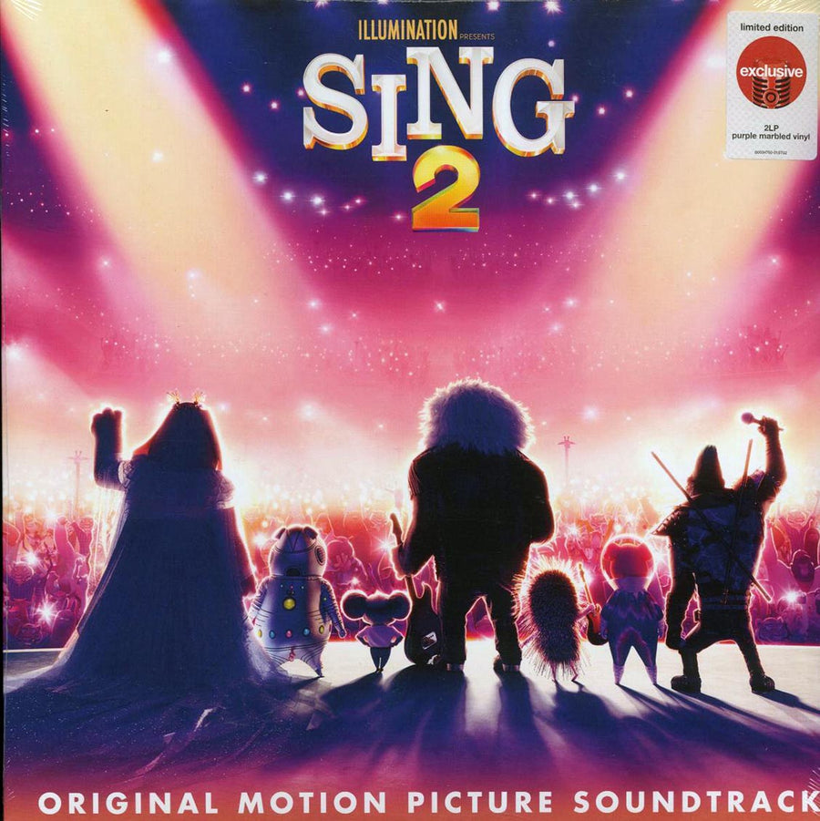 Elton John, Billie Eilish, U2, Halsey, Etc. - Sing 2: Original Motion Picture Soundtrack (ltd. ed.) (2xLP) (purple marble) - Vinyl LP, LP