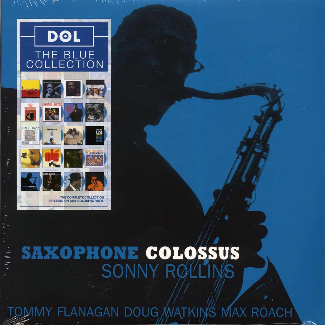Sonny Rollins - Saxophone Colossus (180g) (blue vinyl) - Vinyl LP