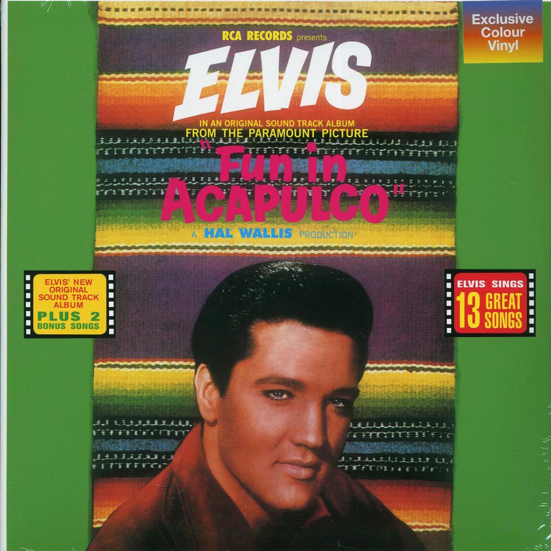 Elvis Presley - Fun In Acapulco (+2 bonus tracks) (colored vinyl) - Vinyl LP