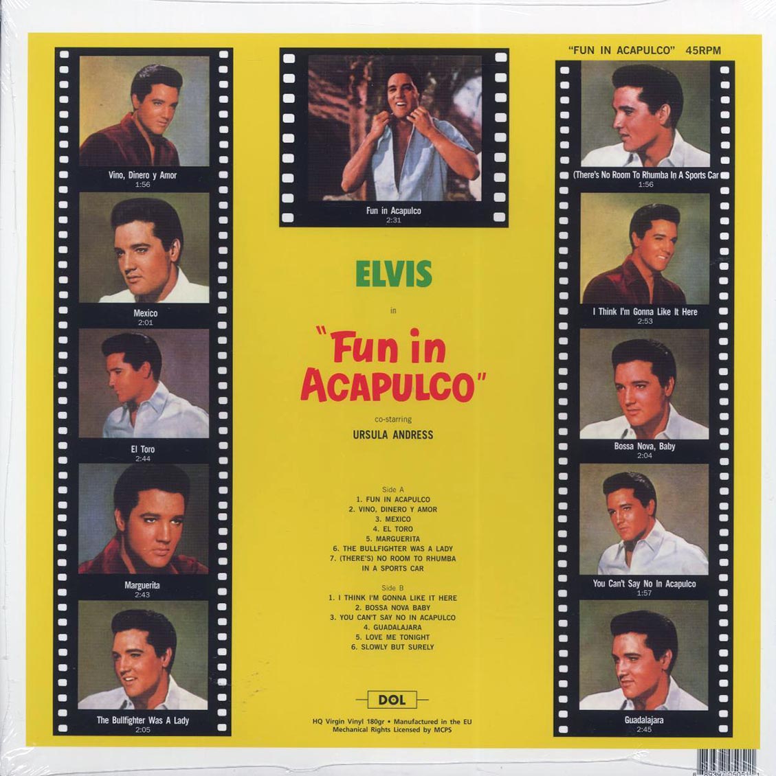 Elvis Presley - Fun In Acapulco (+2 bonus tracks) (colored vinyl) - Vinyl LP, LP