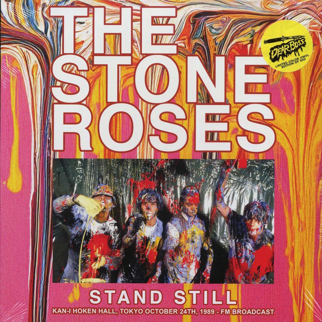 The Stone Roses - Stand Still: Kan-I Hoken Hall, Tokyo, October 24th, 1989 (ltd. 300 copies made) (yellow vinyl) - Vinyl LP