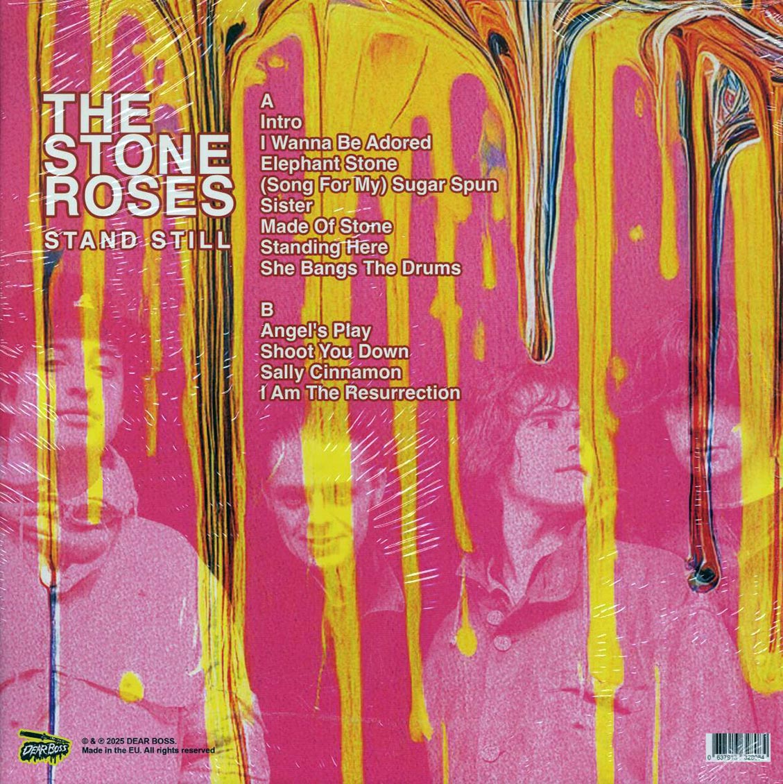 The Stone Roses - Stand Still: Kan-I Hoken Hall, Tokyo, October 24th, 1989 (ltd. 300 copies made) (yellow vinyl) - Vinyl LP, LP
