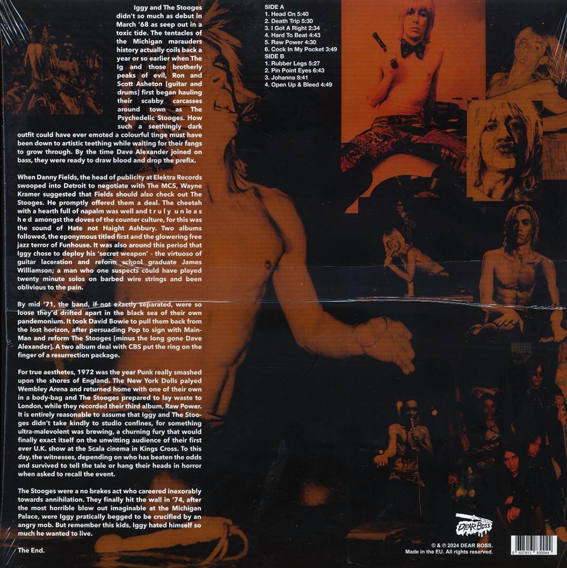 The Stooges - Keep Me Safe, Keep Me Sane: Rare Tracks 1972 (ltd. 300 copies made) - Vinyl LP, LP