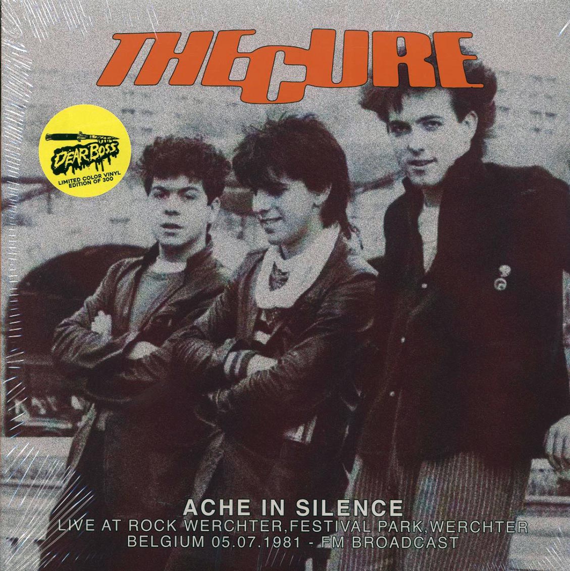 The Cure - Ache In Silence: Live At Rock Werchter, Belgium 1981 (ltd. 300 copies made) (2xLP) (turquoise vinyl) - Vinyl LP