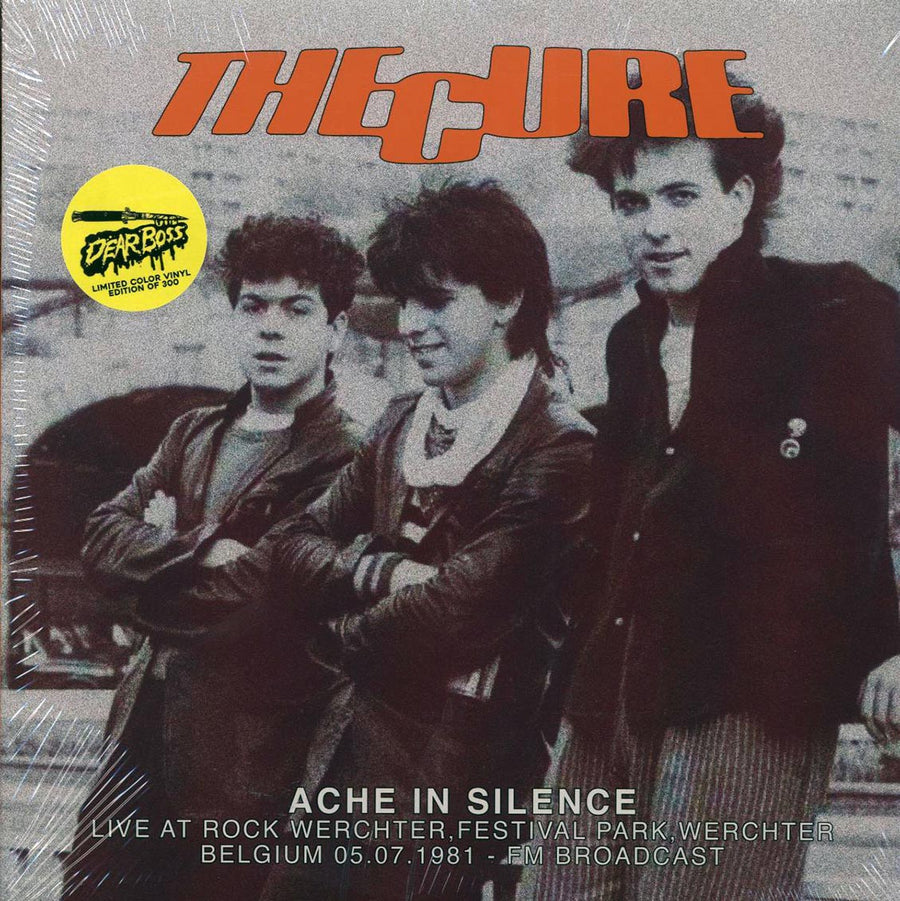 The Cure - Ache In Silence: Live At Rock Werchter, Belgium 1981 (ltd. 300 copies made) (2xLP) (turquoise vinyl) - Vinyl LP, LP