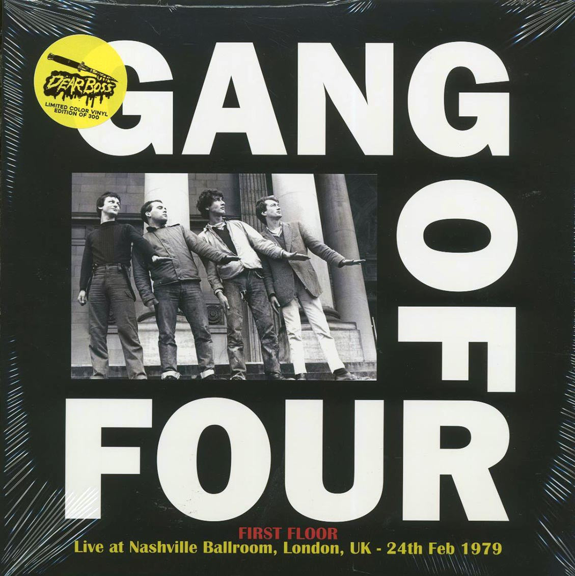 Gang Of Four - First Floor: Live At Nashville Ballroom, London, UK, 24th Feb 1979 (ltd. 300 copies made) (colored vinyl) - Vinyl LP