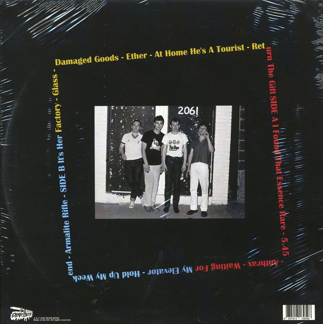 Gang Of Four - First Floor: Live At Nashville Ballroom, London, UK, 24th Feb 1979 (ltd. 300 copies made) (colored vinyl) - Vinyl LP, LP