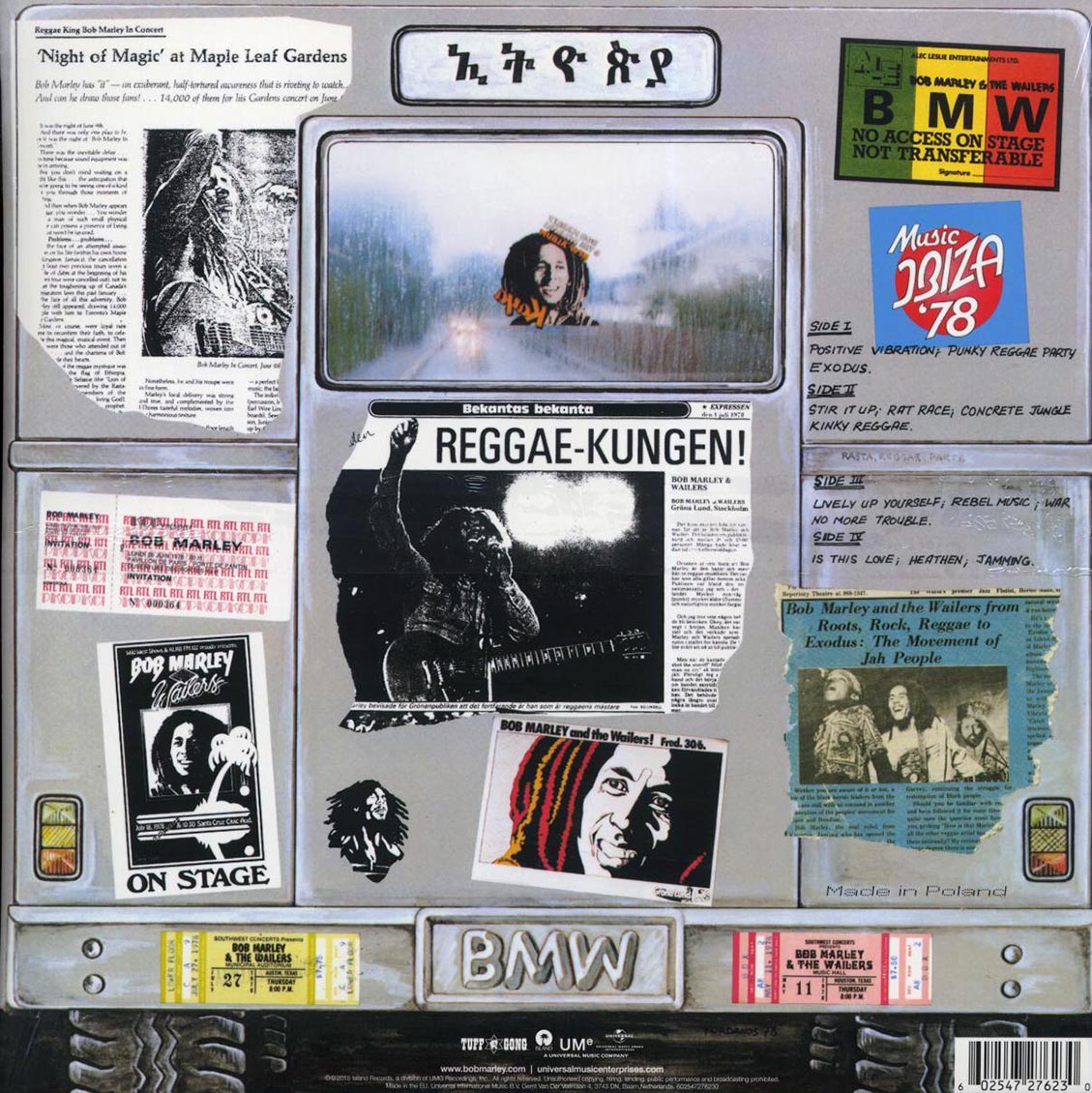 Bob Marley - Babylon By Bus (die-cut jacket) (2xLP) (180g) (remastered) - Vinyl LP, LP