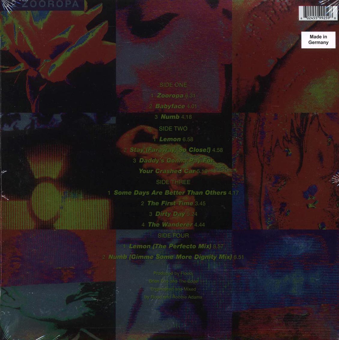 U2 - Zooropa (30th Anniv. Ed.) (ltd. ed.) (2xLP) (yellow vinyl) (deluxe edition) - Vinyl LP, LP