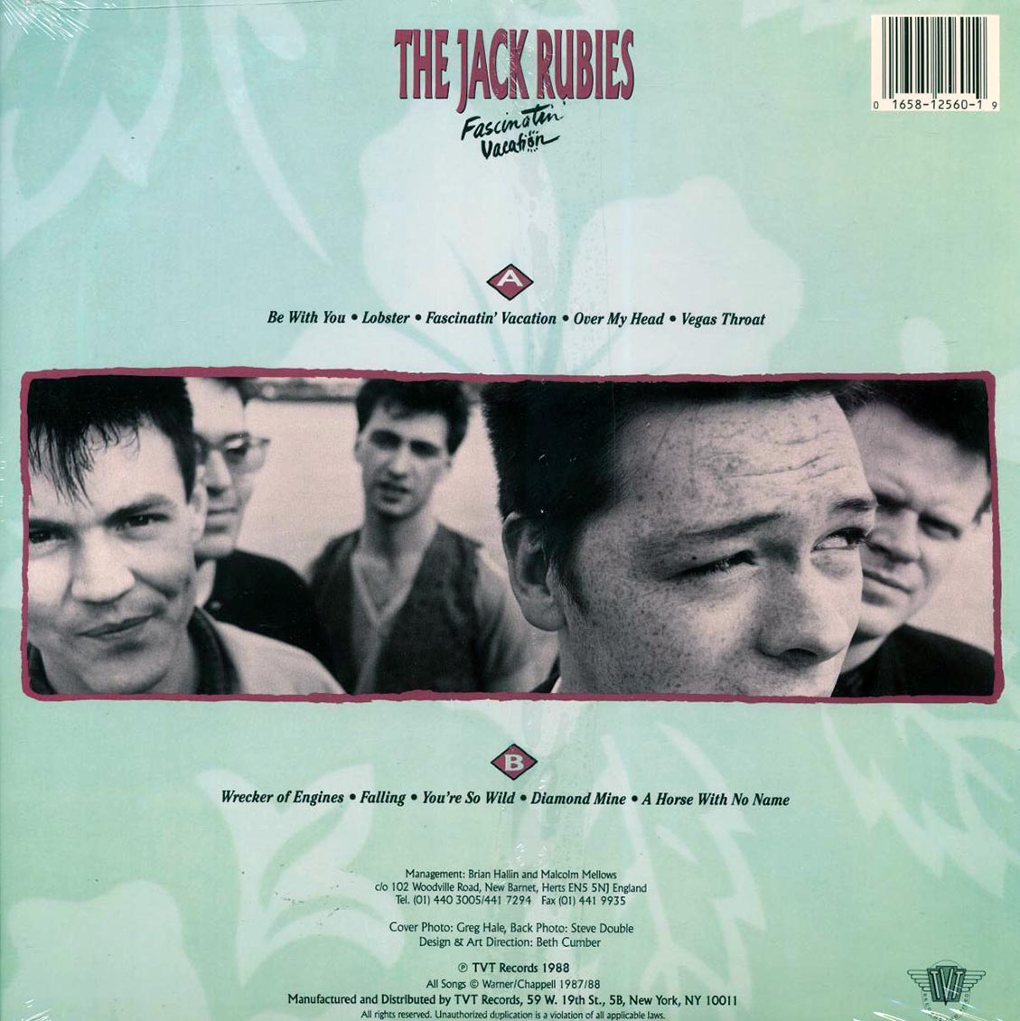 The Jack Rubies - Fascinatin' Vacation - Vinyl LP, LP