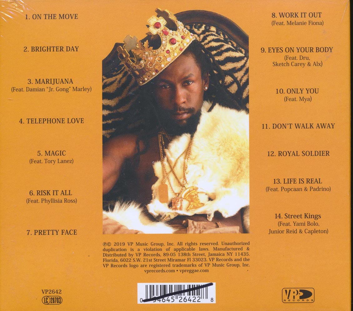 Jah Cure - Royal Soldier (marked/ltd stock) - CD, CD