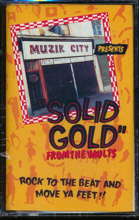 The Maytals, Herman Chin-loy, The Hippy Boys, Dave Barker, Stranger Cole, The Bleechers, The Rhyhm Rulers, Etc. - Solid Gold From The Vaults (orig. press) - TAPE, TAPE