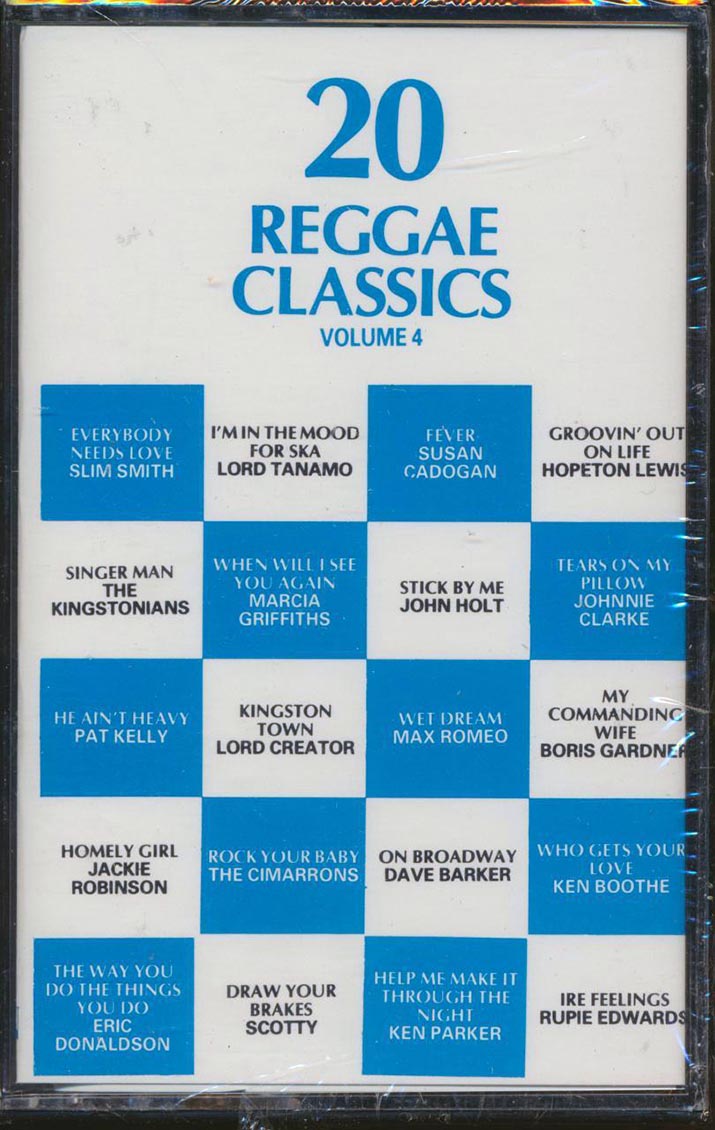 Ken Boothe, Lord Creator, The Kingstonians, Scotty, Eric Donaldson, Etc. - 20 Reggae Classics Volume 4 (orig. press) - TAPE