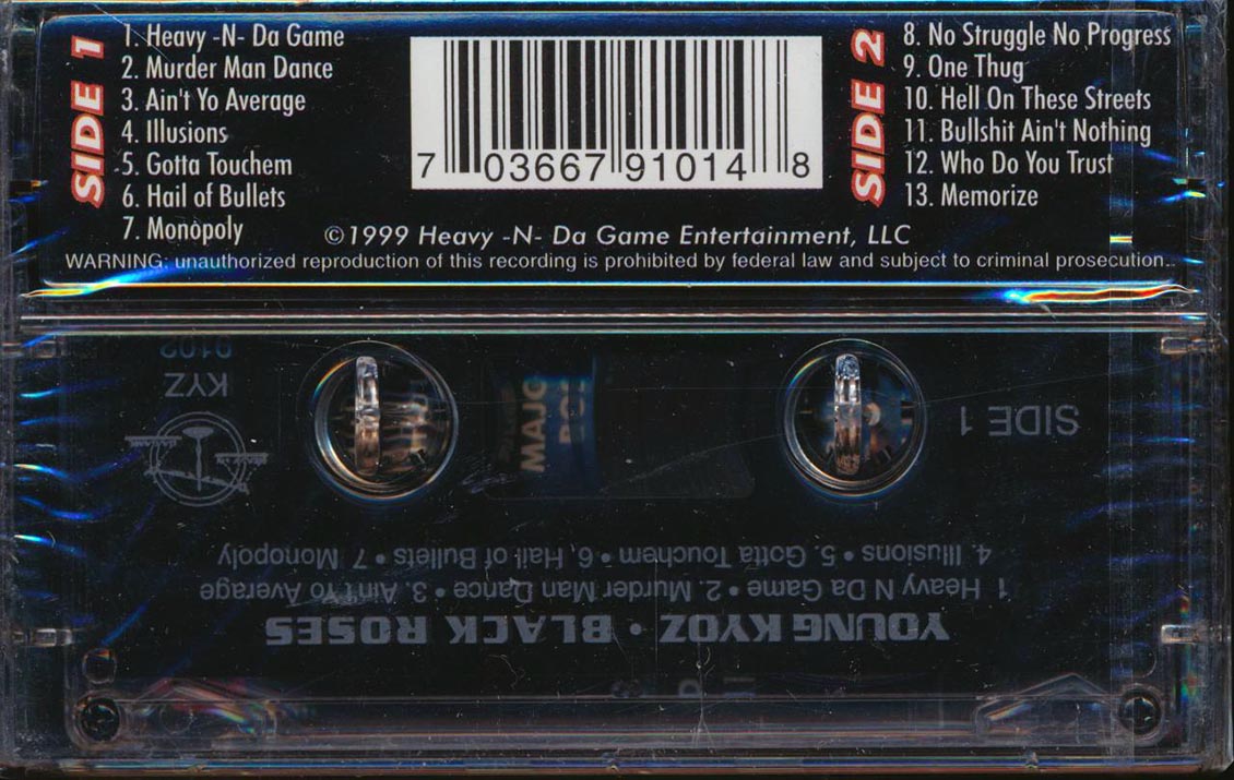Young Kyoz - Black Roses - TAPE, TAPE