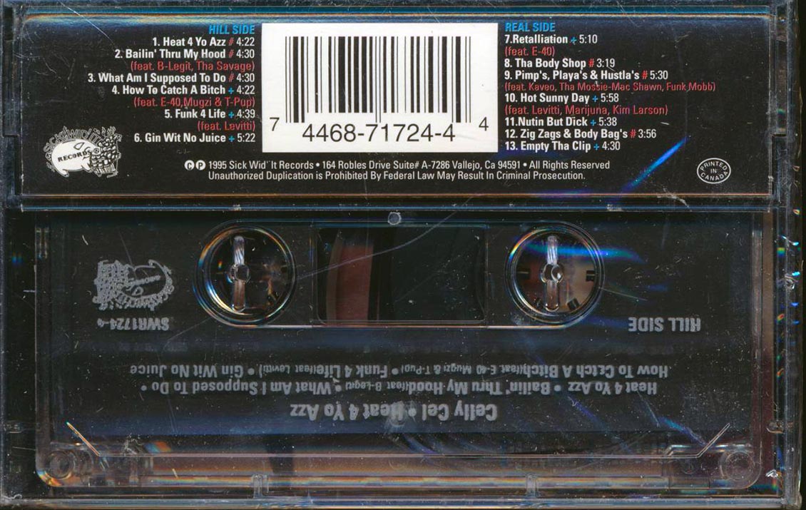 Celly Cel - Heat 4 Yo Azz - TAPE, TAPE