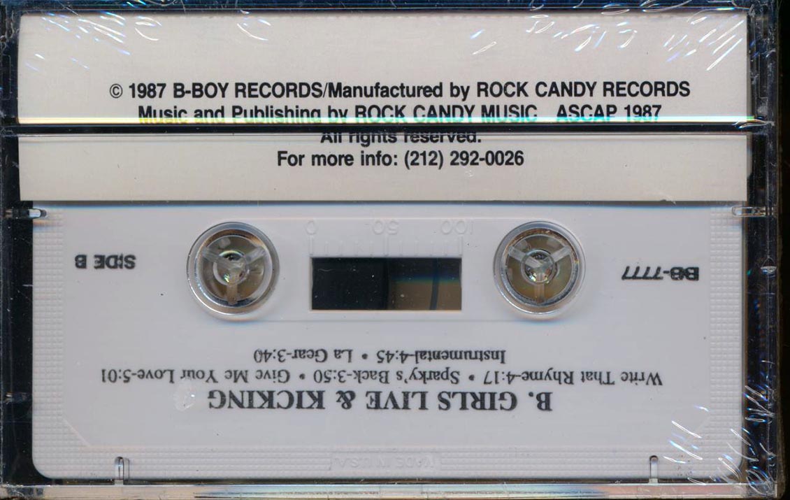 LA Star, Baby Doll, 5 Star Moet, Sparky D - B Girls Live & Kicking - TAPE, TAPE