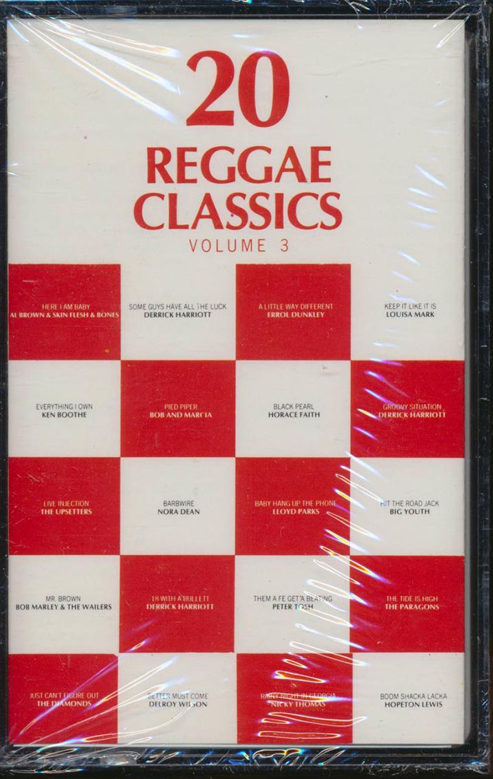 Derrick Harriott, Ken Boothe, Nora Dean, The Uspetters, The Paragons, Etc. - 20 Reggae Classics Volume 3 (orig. press) - TAPE, TAPE