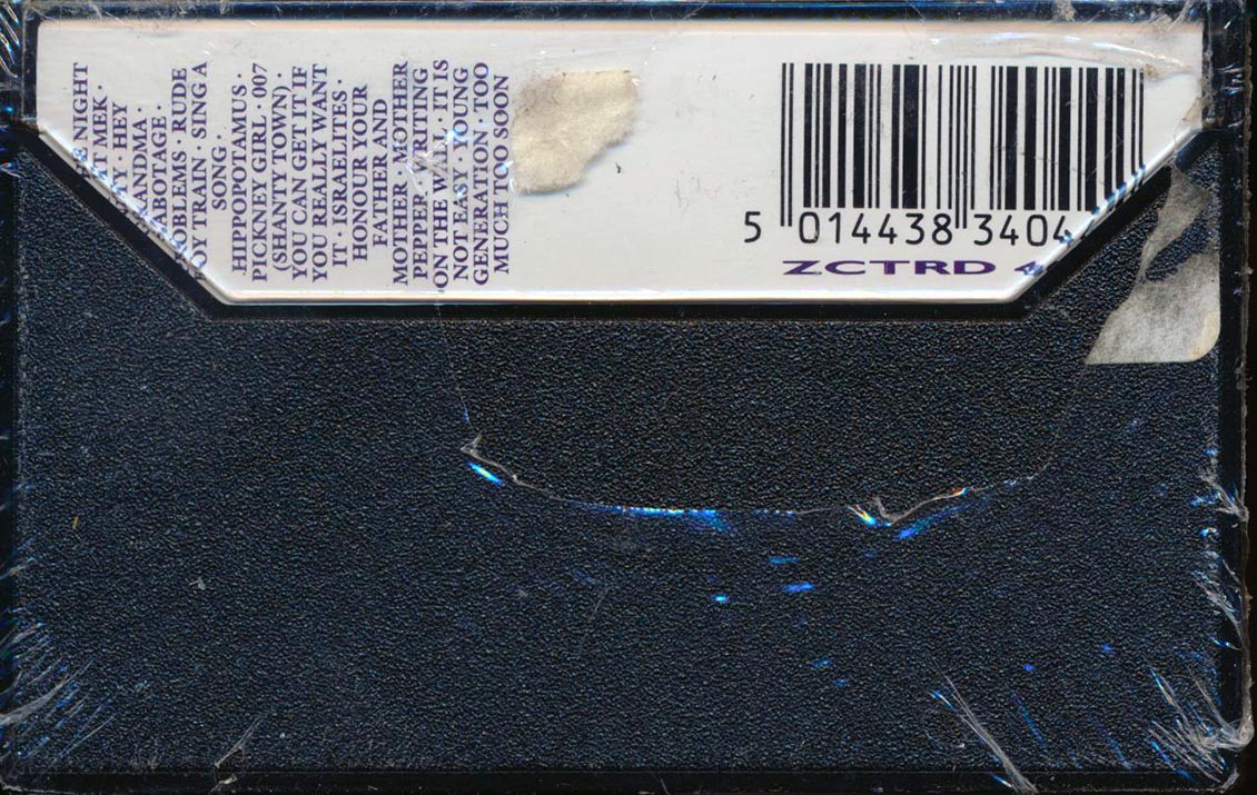 Desmond Dekker - Officially Live And Rare - TAPE, TAPE